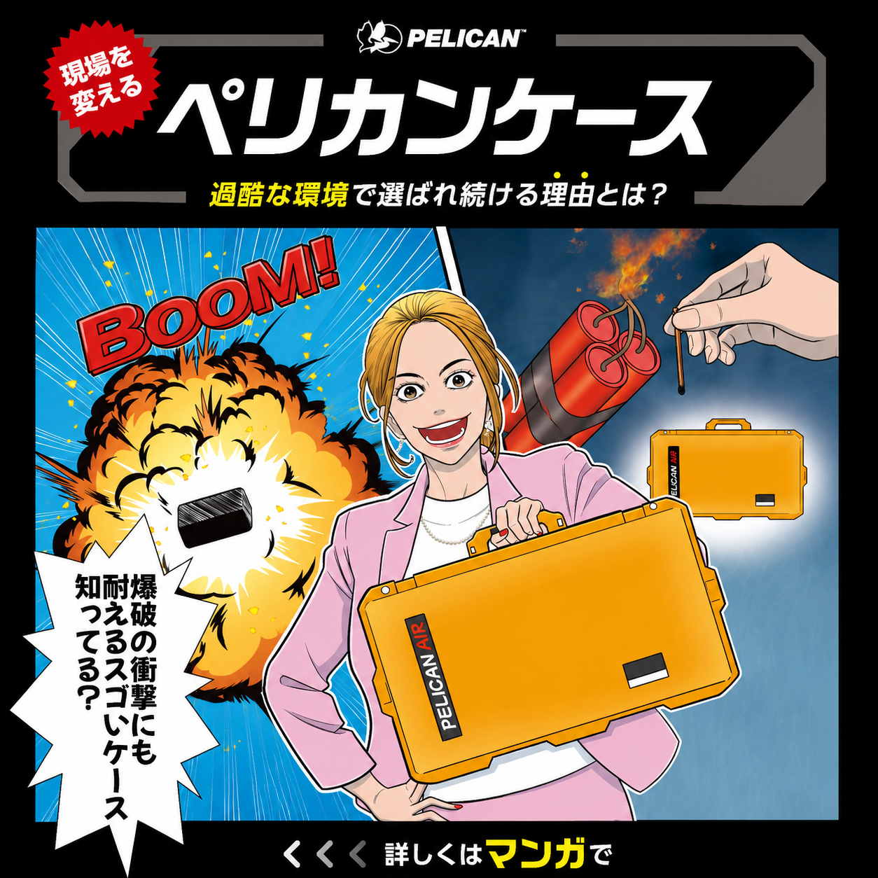 ペリカンケースが